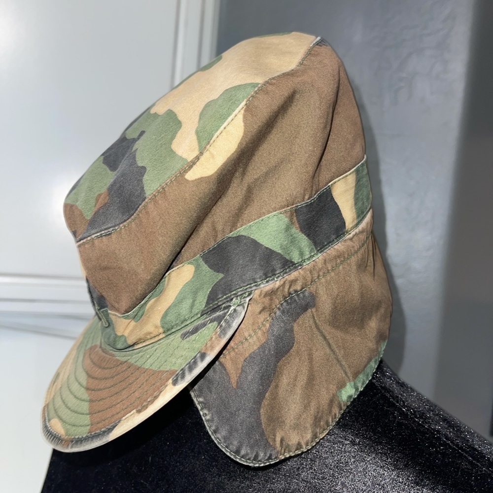 Vintage US Army Military Field Caps (3)